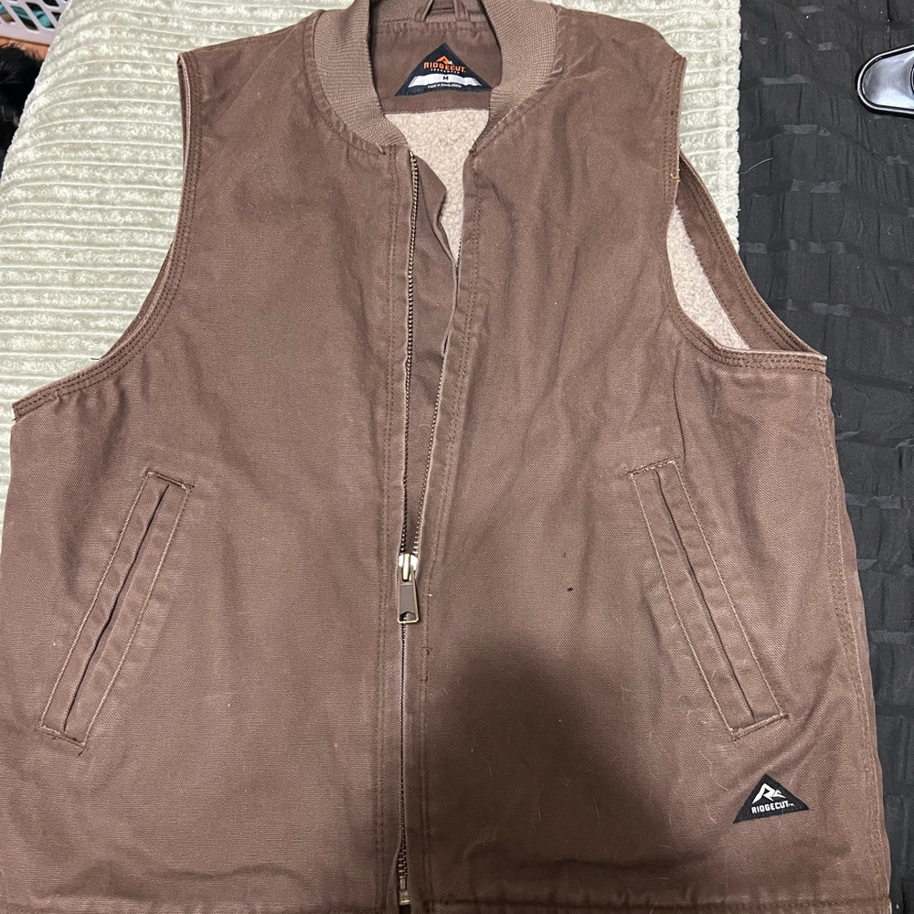 Walls Brown Durable Work Vest